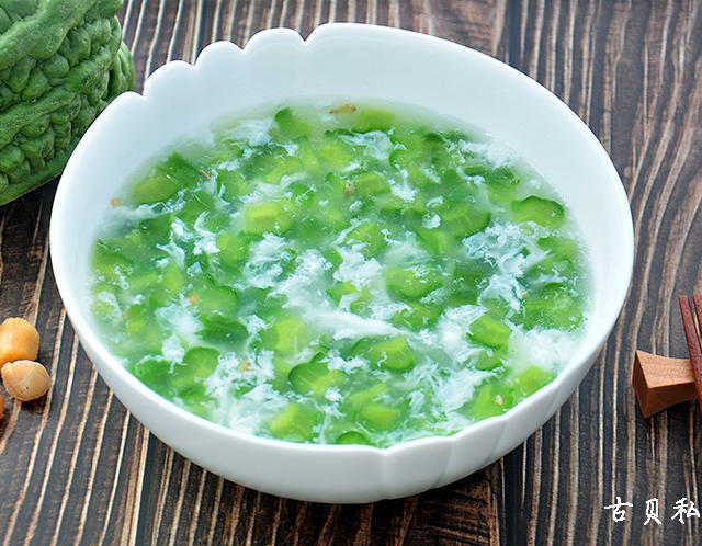 苦瓜干贝羹的做法