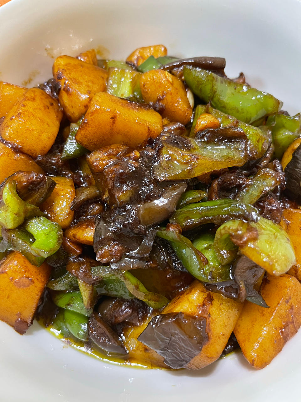 超级下饭的地三鲜