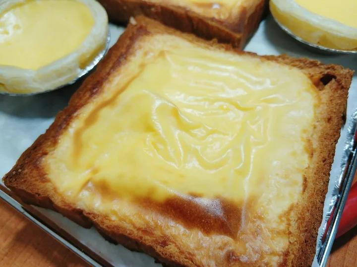 🔥㊙️吐司终极吃法‼️外酥里嫩的酸奶布丁吐司