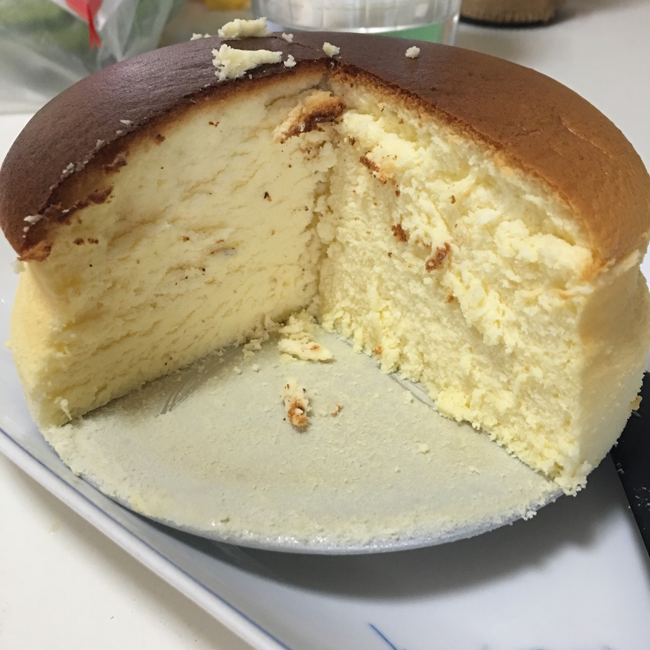 轻乳酪芝士蛋糕6寸#皮黑森林#