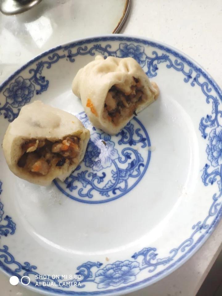 适合减肥吃的全麦鸡肉包子！低脂低卡