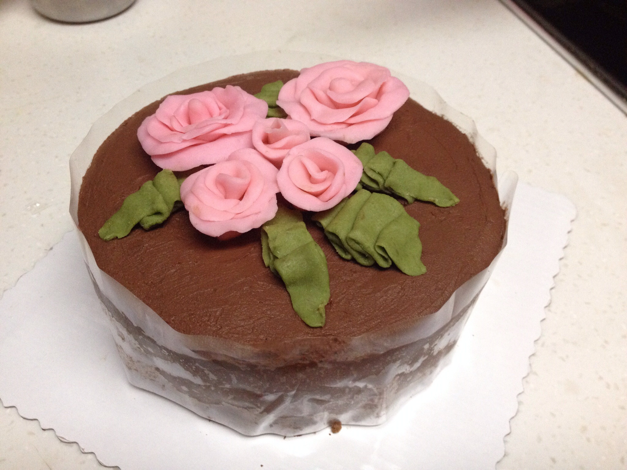 黑巧克力慕斯蛋糕