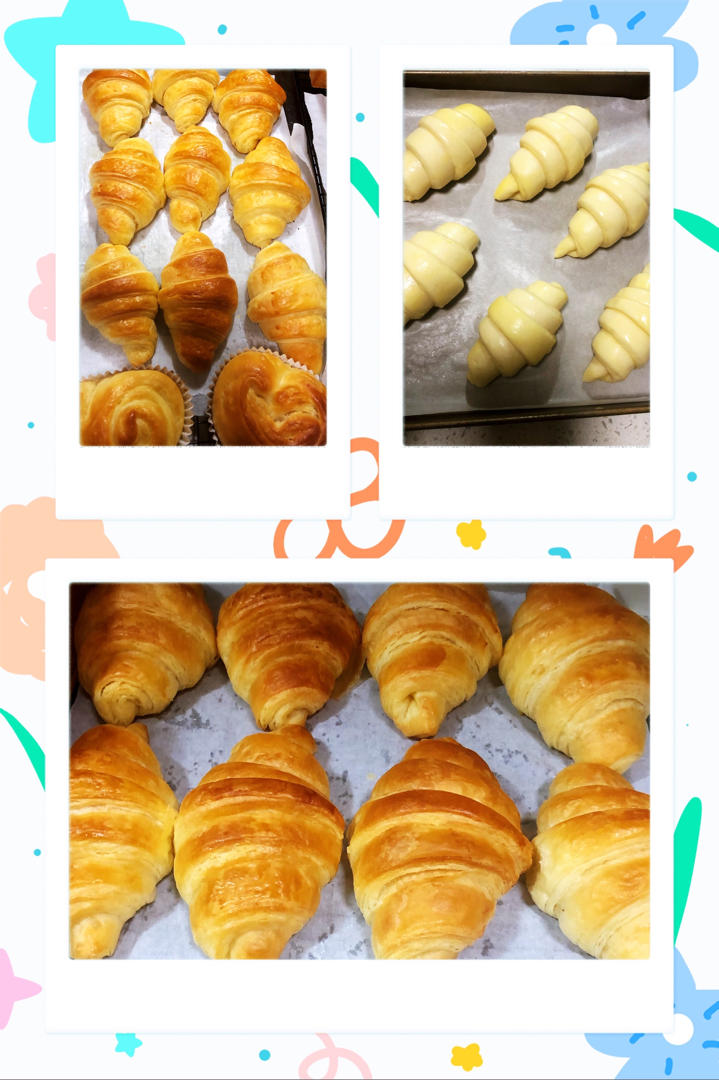 超级详细的可颂牛角包教程