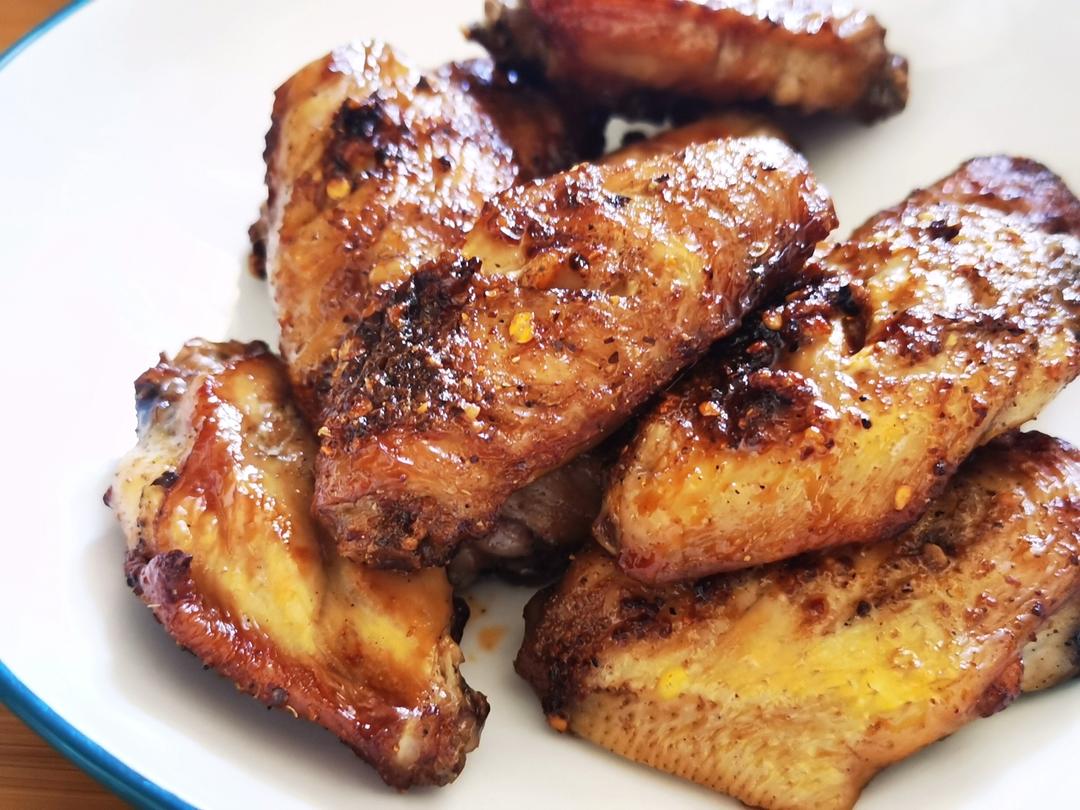 无油！空气炸锅烤鸡翅