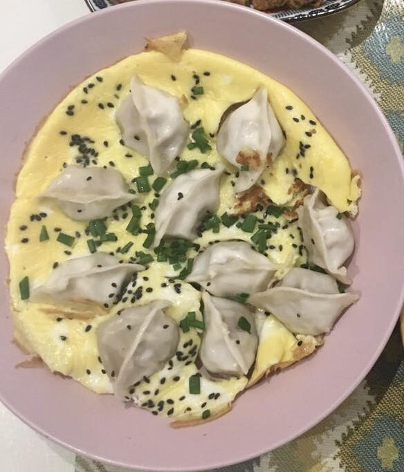 0失败的【抱蛋煎饺】速冻饺子🥟版