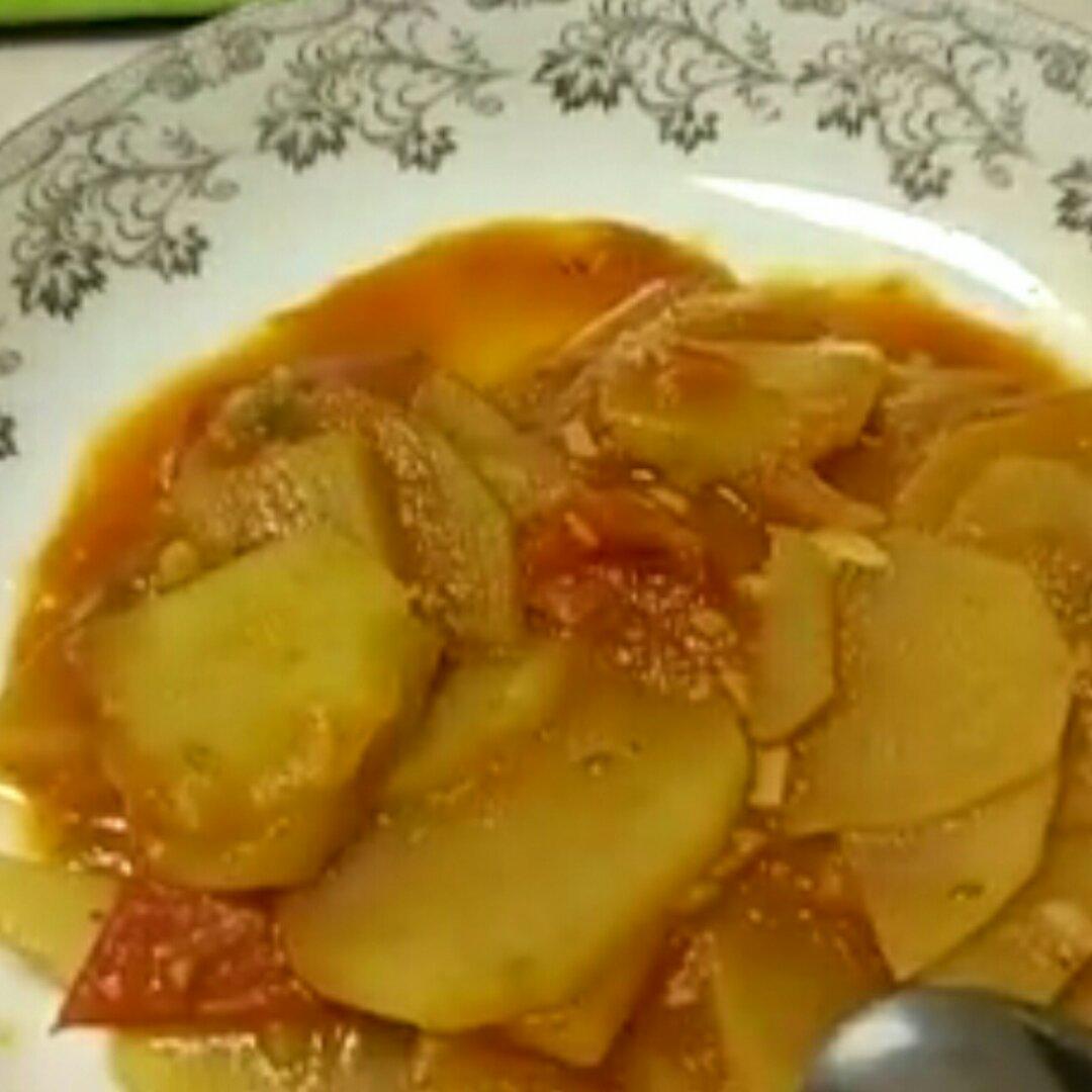西红柿炒土豆