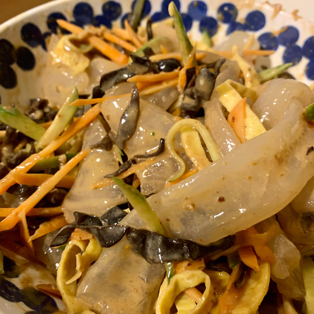 曼食慢语丨2021年夜饭-五彩大拉皮