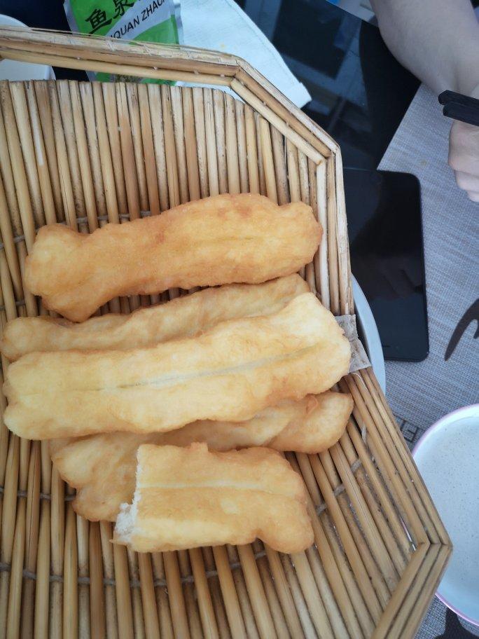 自制无泡打粉油条