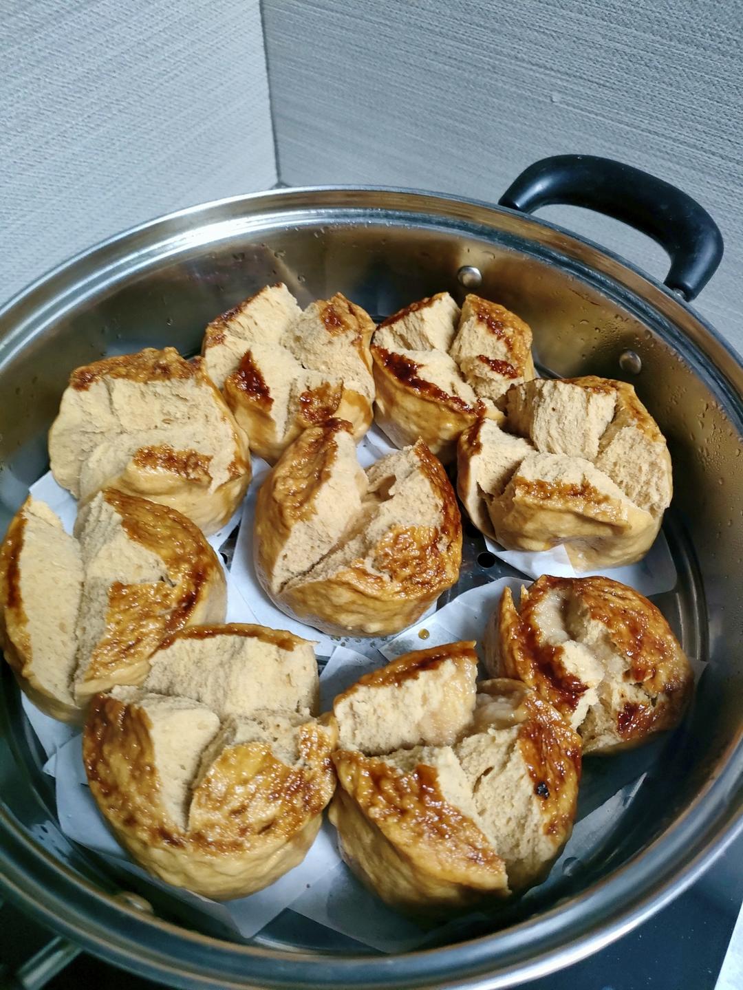 红糖自然开花馒头❗️按步骤来必定成功(ง•̀_•́)ง想偷懒不行哦