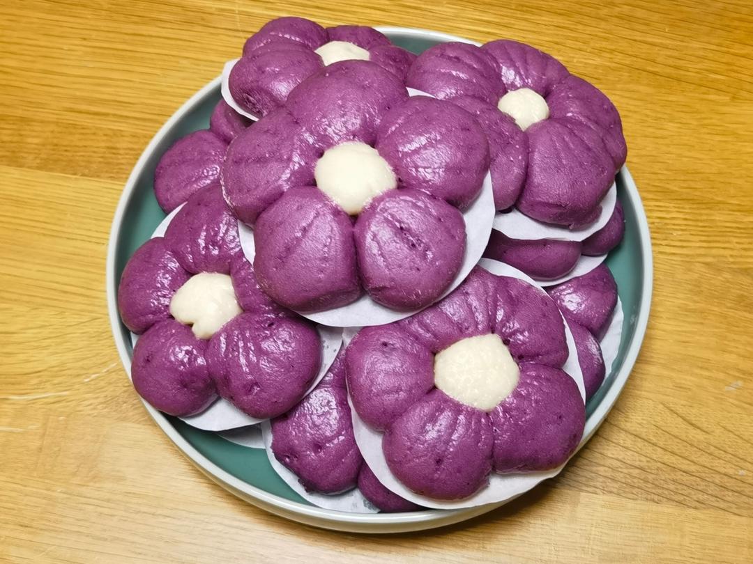 一发水光肌馒头‼️送你一朵小红花卡通馒头造型