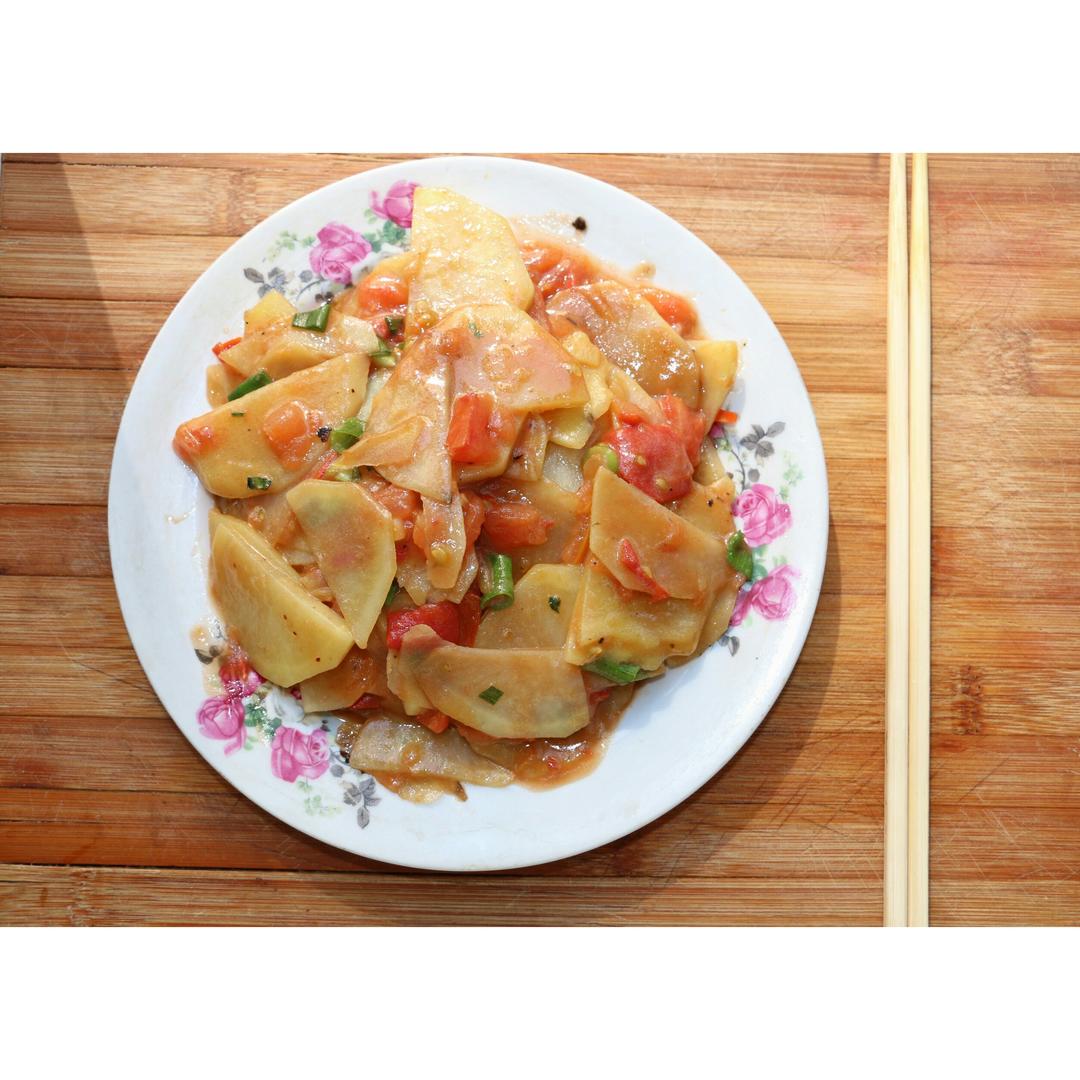 番茄土豆片