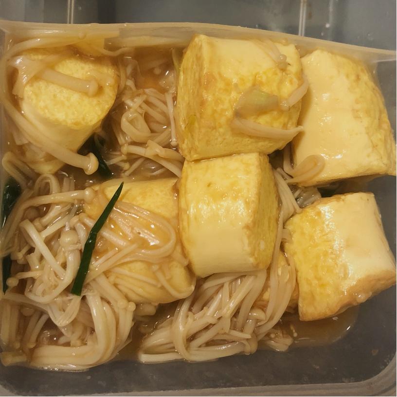 超级下饭菜--金针菇日本豆腐