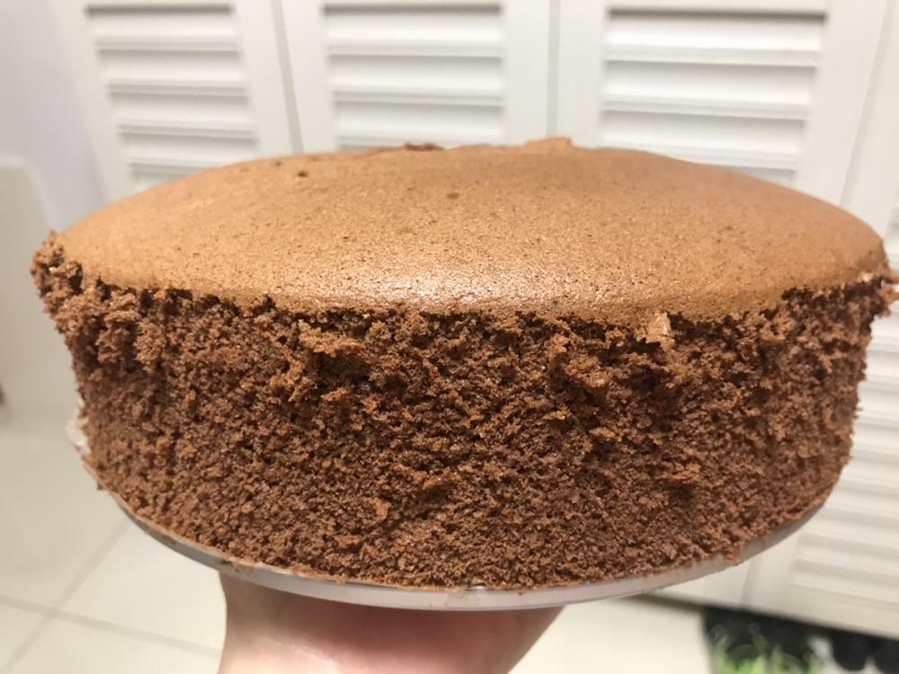最爱的巧克力戚风蛋糕（8寸）