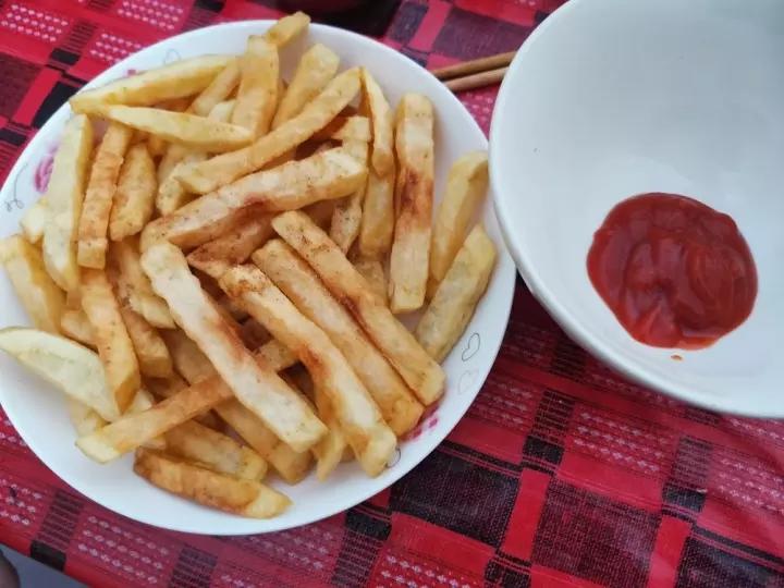 自制炸薯条