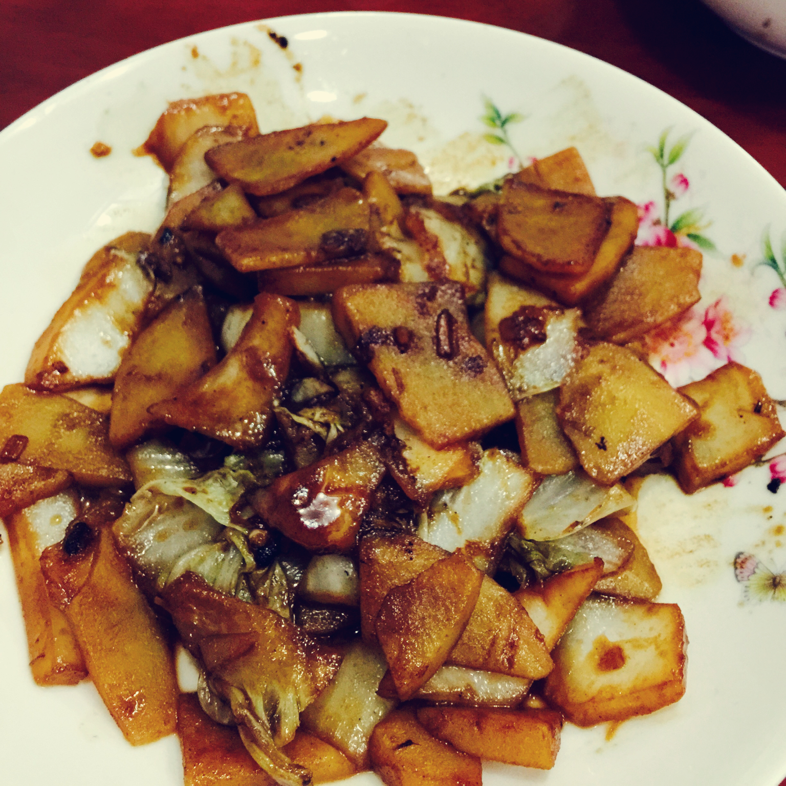 边吃边流泪的「孜然土豆片」