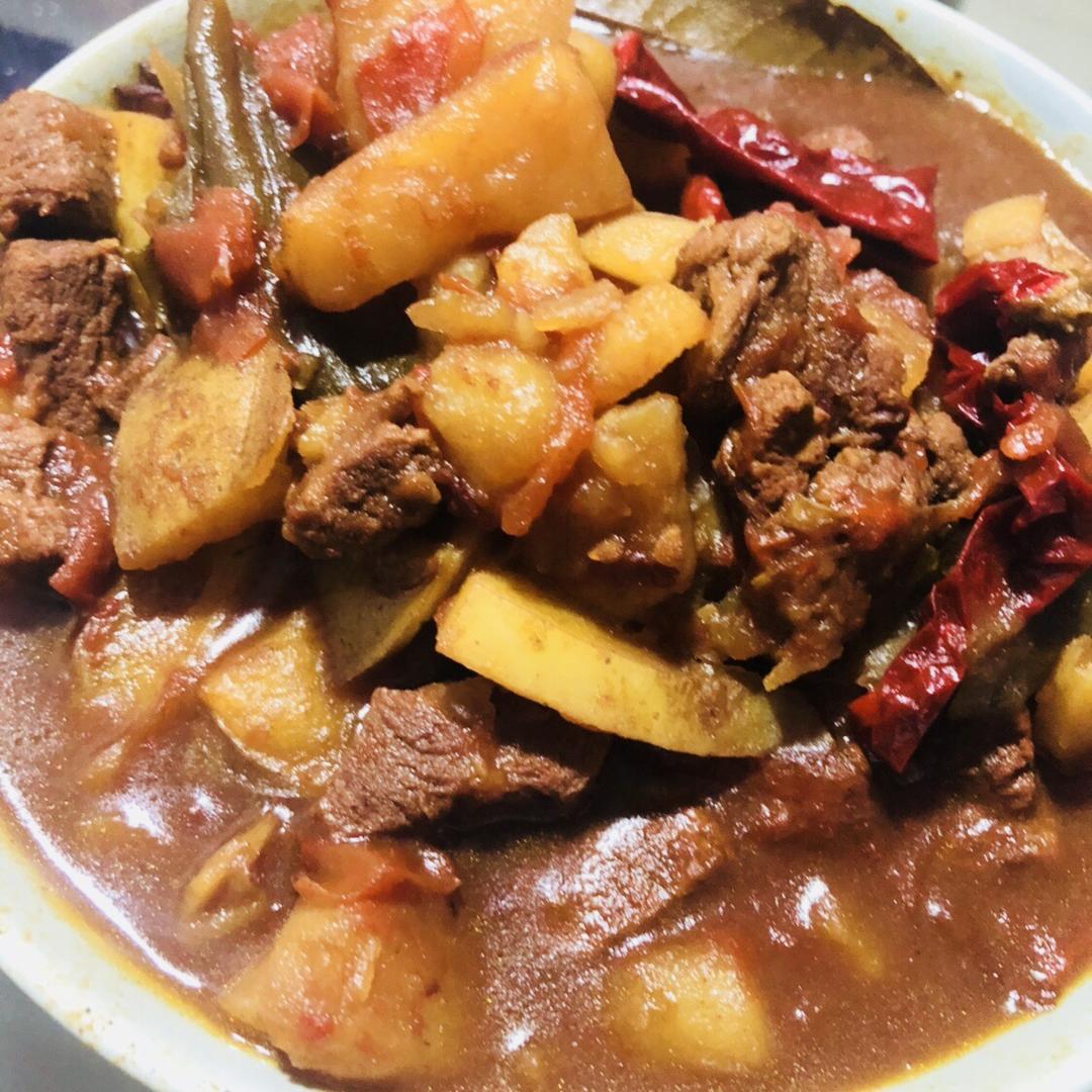 番茄土豆炖牛腱