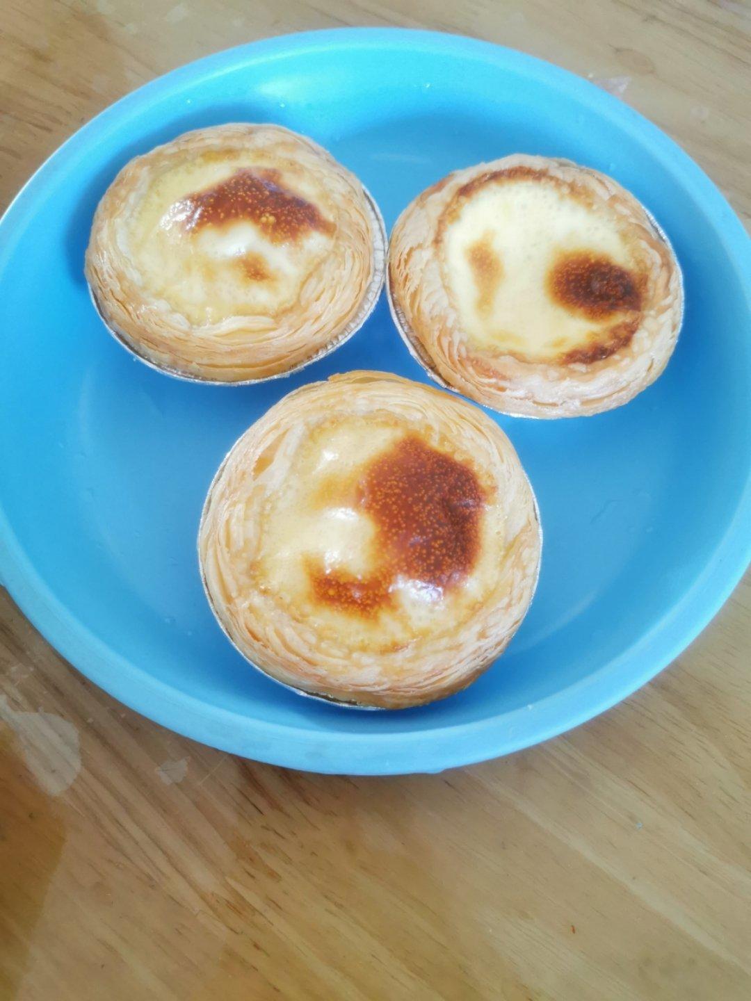 🥧超简单快手的蛋挞~（🥚全蛋液👉无淡奶油）