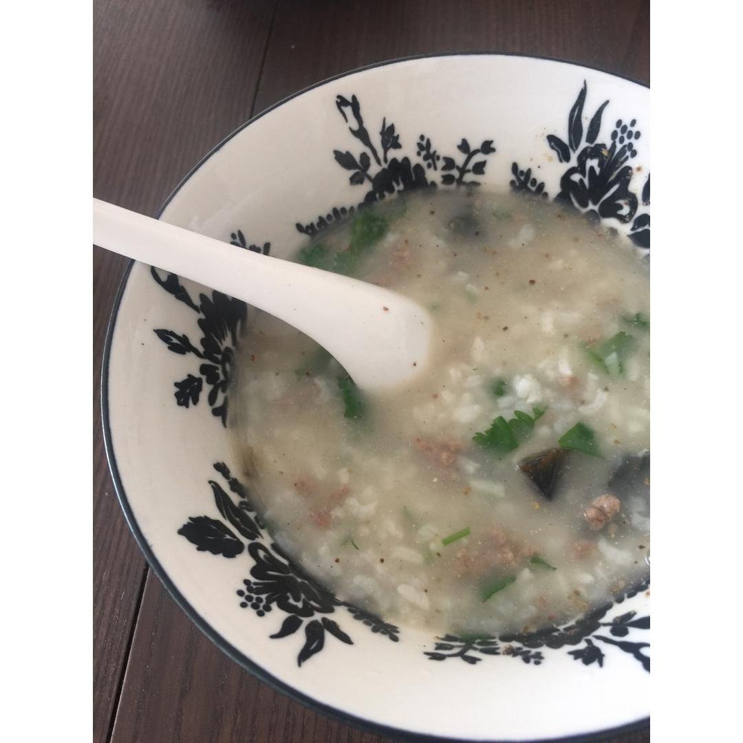 皮蛋瘦肉粥