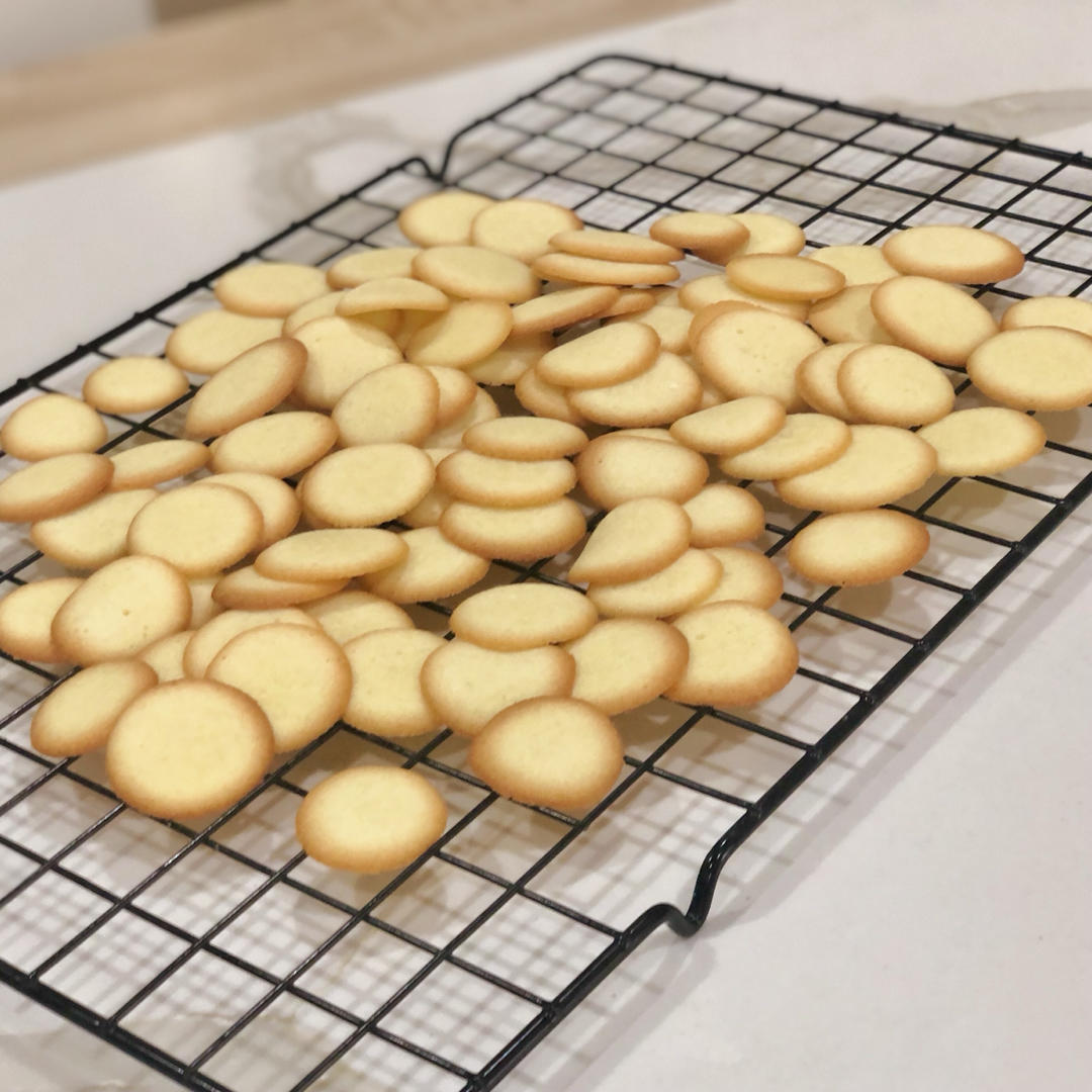 奶香味超浓郁的脆脆猫舌饼干  消耗蛋白 无需打发