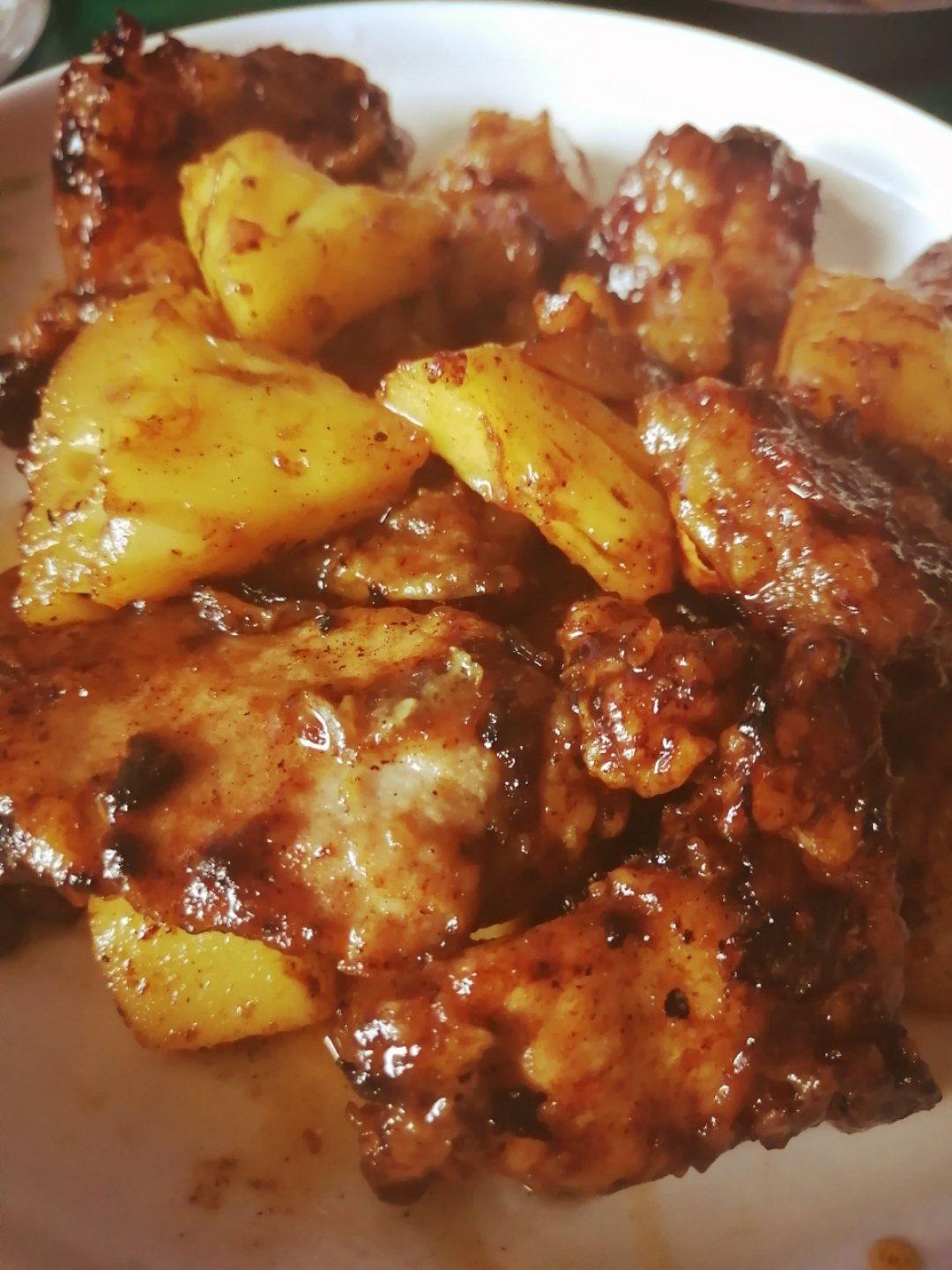 秘制菠萝咕噜肉（绝对好吃）