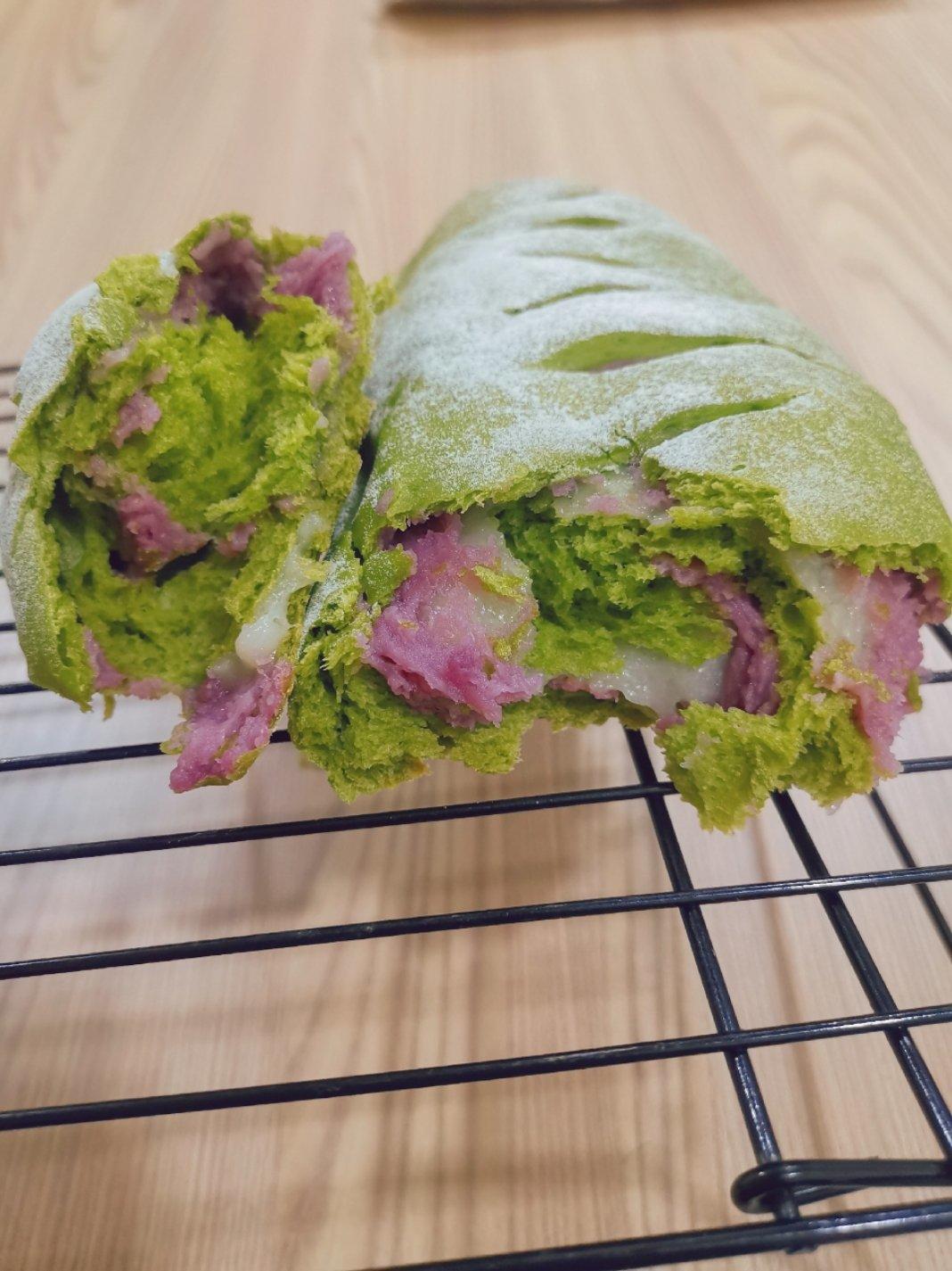 麻薯夹心可可（抹茶）软欧