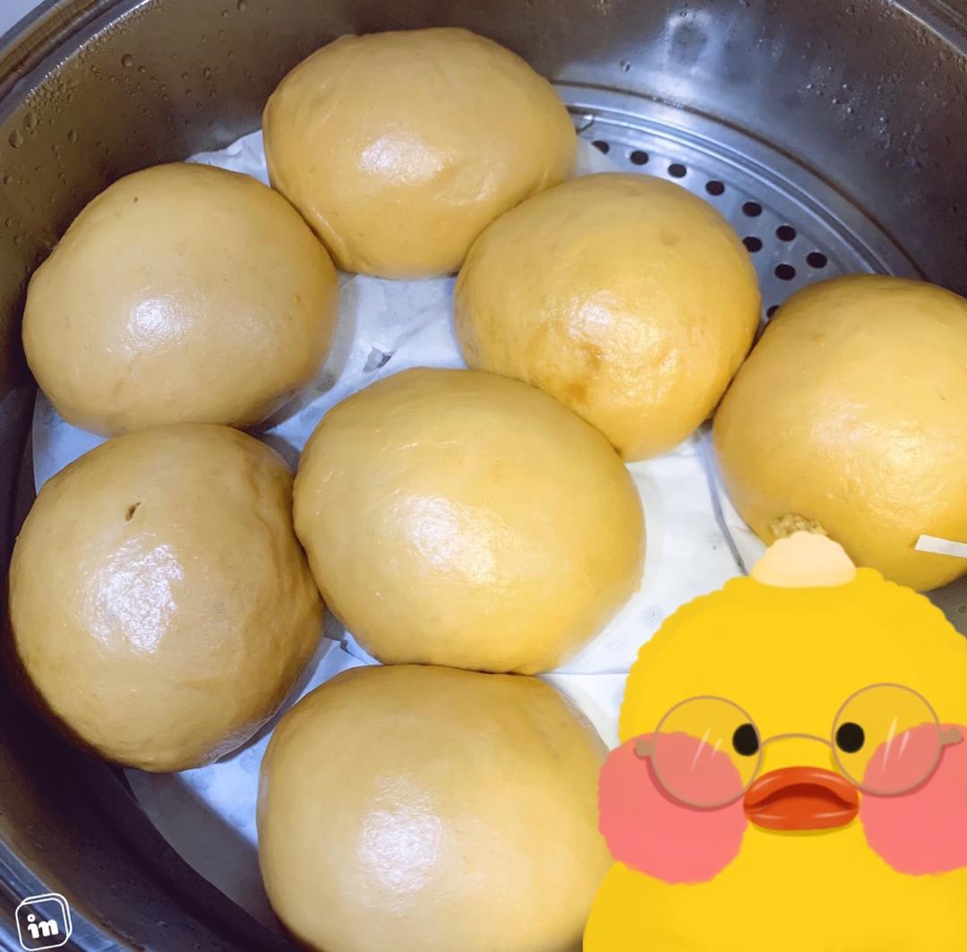 有着面包口感的红糖馒头（一次发酵）