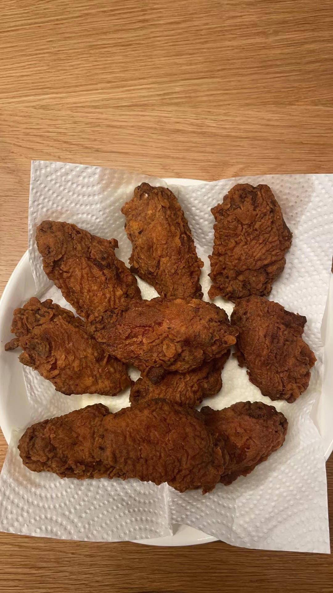 肯德基炸鸡翅（外酥里嫩又多汁）