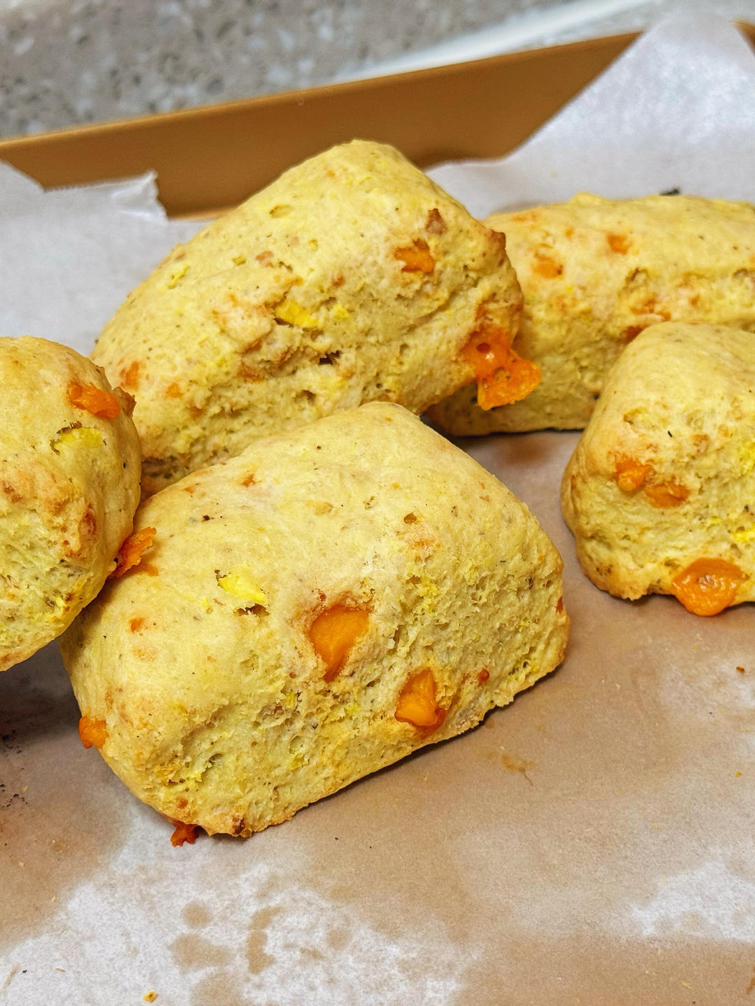 迷你版胡萝卜司康