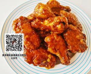 吃一口就停不下来的:韩式蜜汁炸鸡翅的做法 步骤6