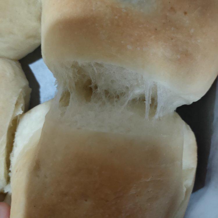 超软淡奶油餐包，无需黄油快速出膜，棉花般柔软