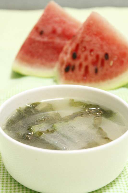 石小页做的冬瓜紫菜汤