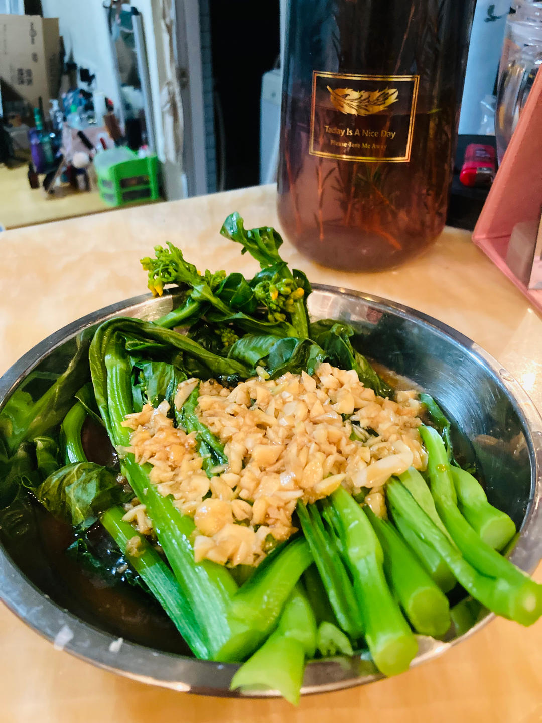 🔥比肉好吃的蒜蓉蚝油菜心！好吃不胖系列