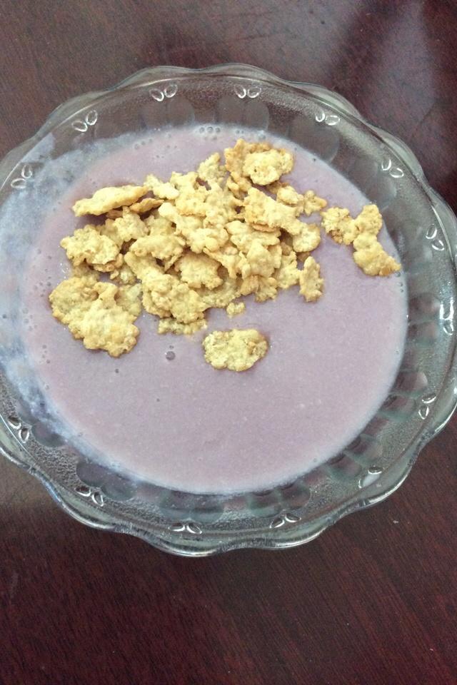 浓情紫薯豆浆