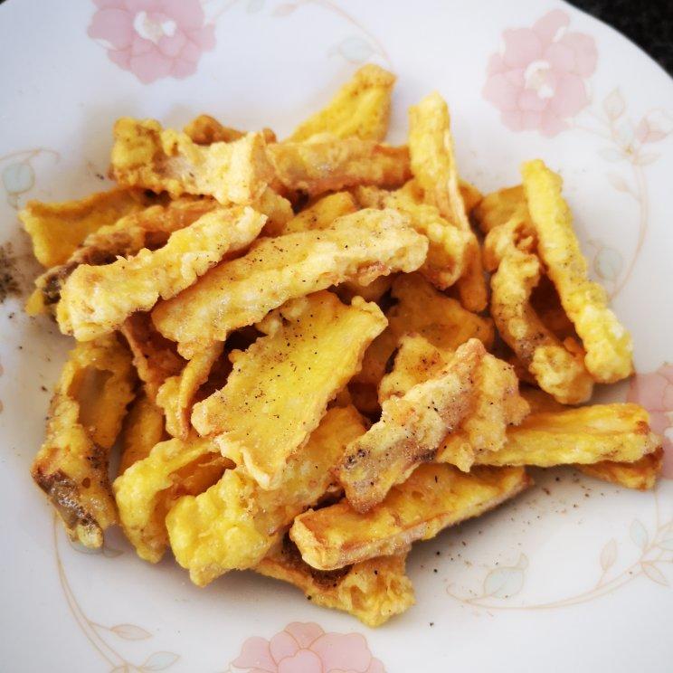 绝对惊艳到你💌一起来吃外酥里嫩，给肉都不换的椒盐杏鲍菇❗️