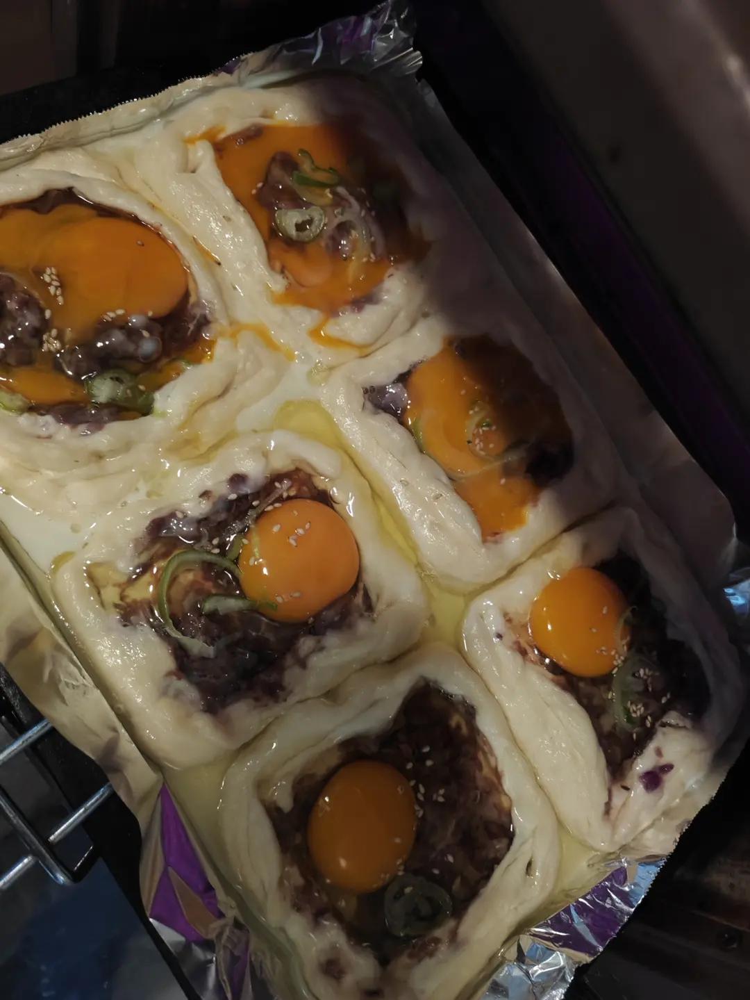 肉蛋烤饼，肉饼