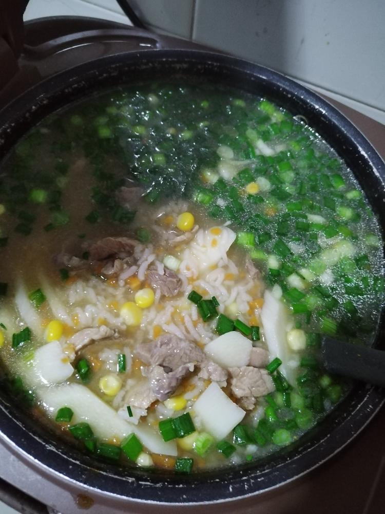 山药瘦肉粥(调理肠胃）