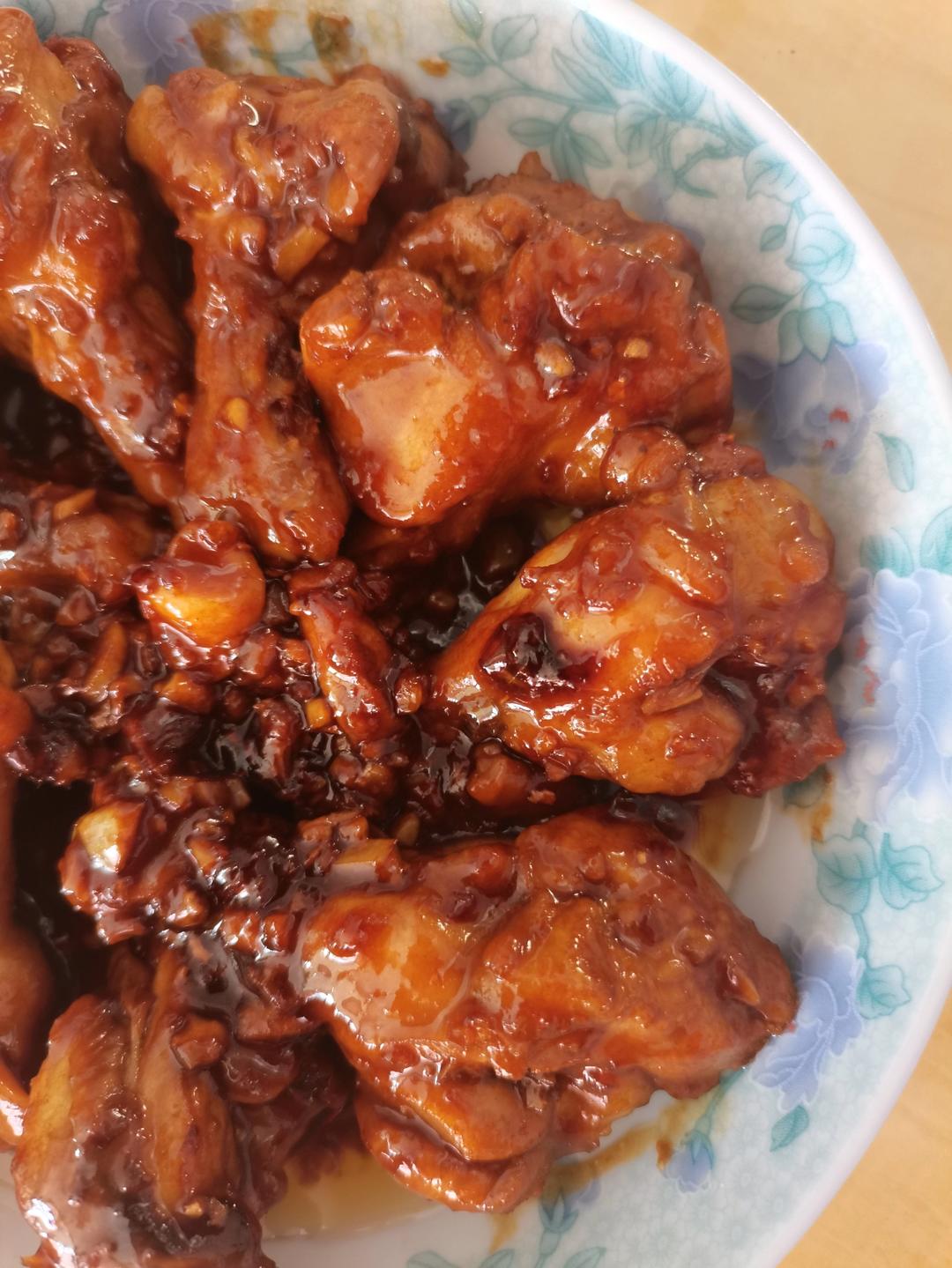 日式蜜汁照烧鸡翅根（好吃到吮指～）