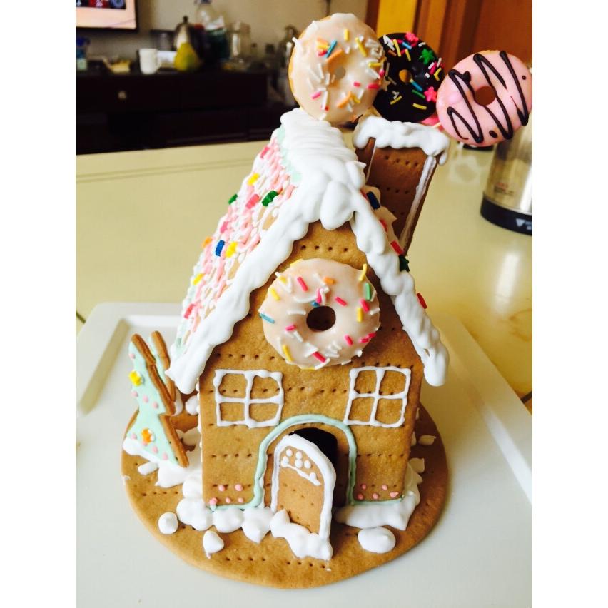 圣诞节姜饼屋（超详细）