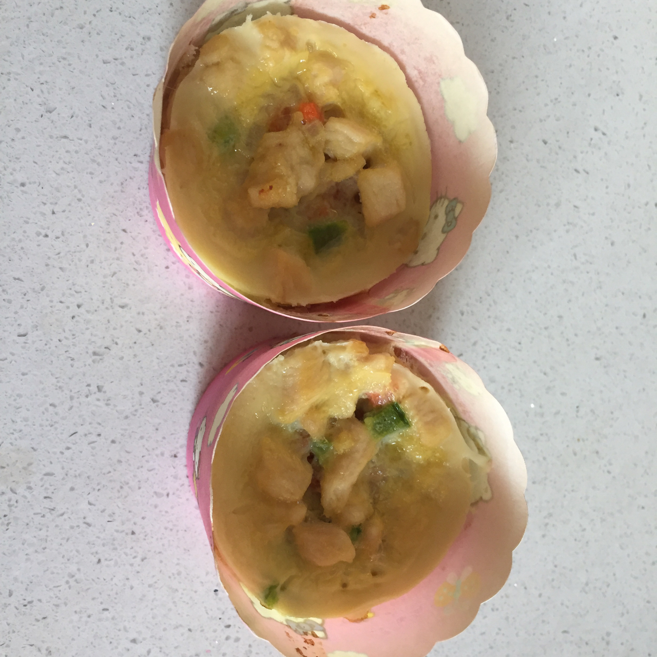 鸡胸肉鸡蛋烤彩椒