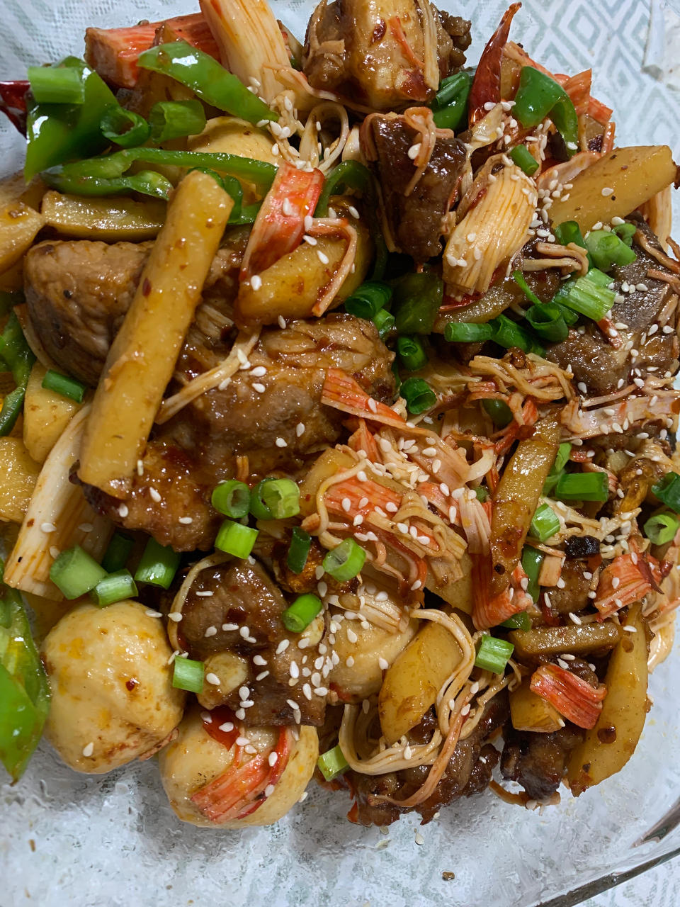 干锅排骨