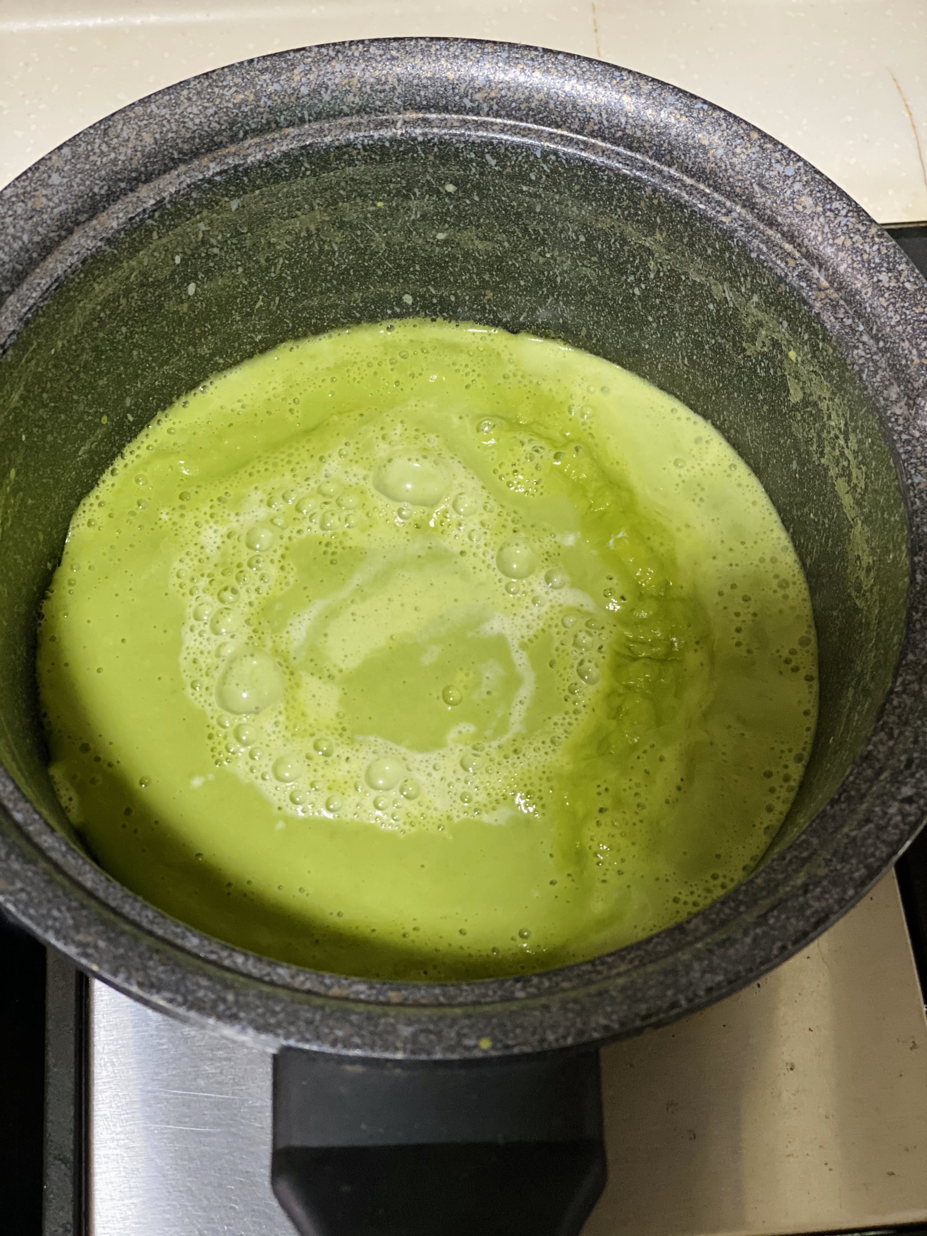 奶香豌豆浓汤的做法 步骤9