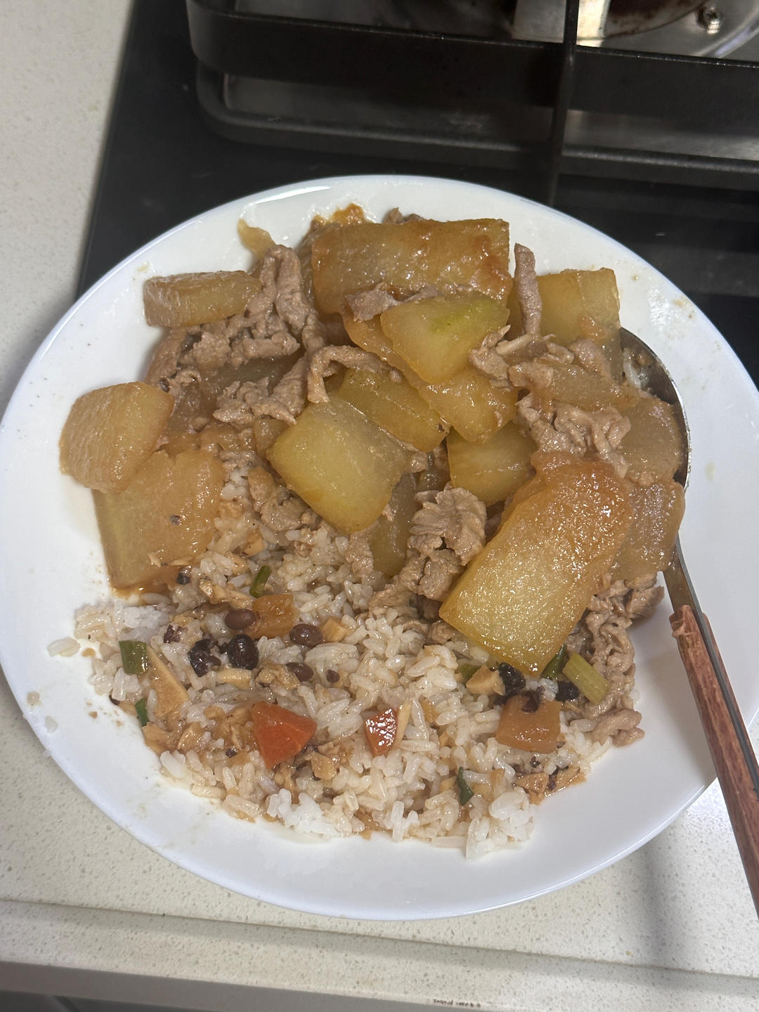 冬瓜炒瘦肉