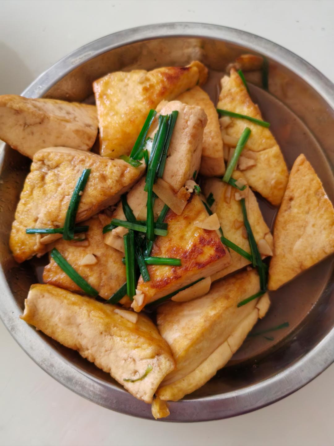 焖煎豆腐