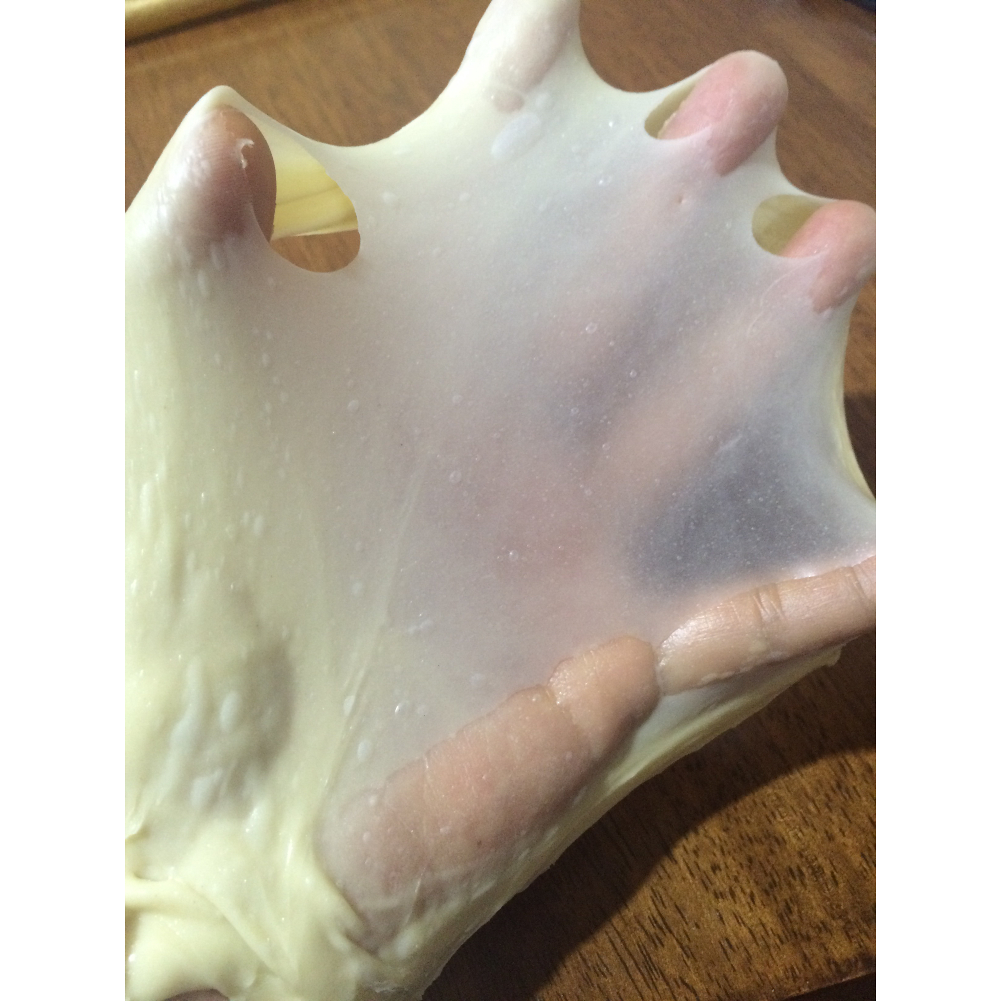 手工揉面揉至完全扩展阶段的经验汇总——鸭蹼不是梦！！！