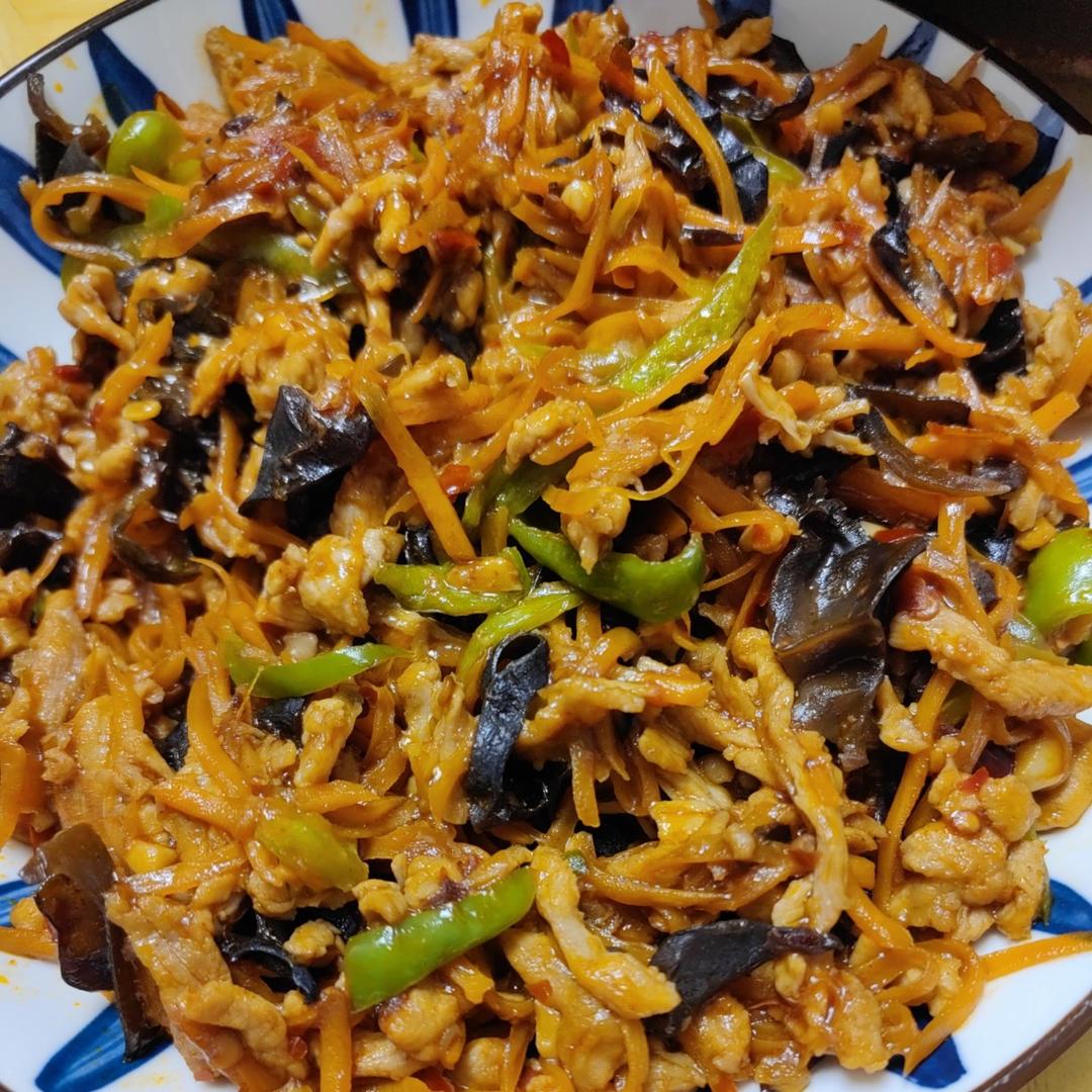 看了就会做的超级下饭菜～鱼香肉丝