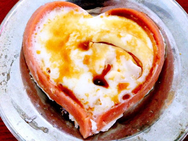 心形煎鸡蛋