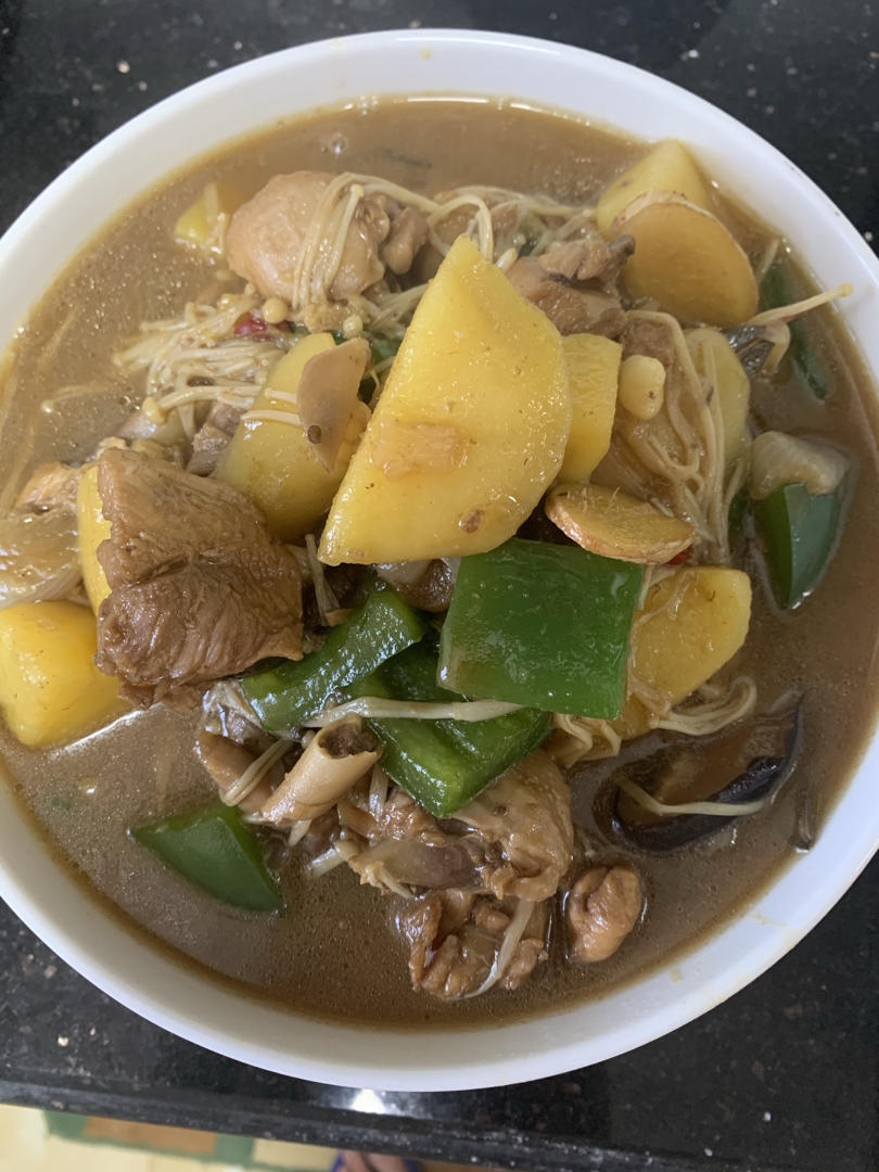 外卖第一名，简单在家做|黄焖鸡米饭