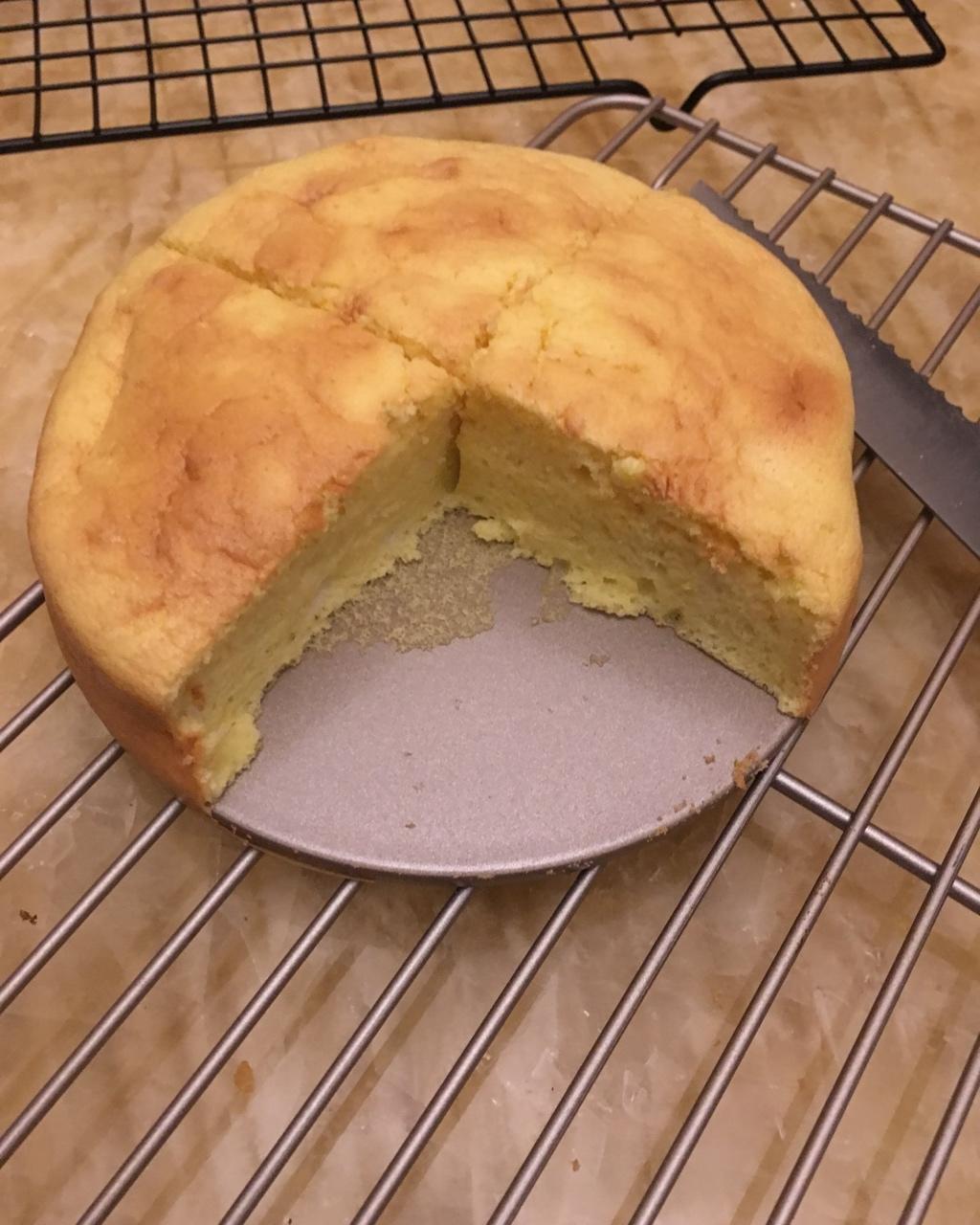 牛奶戚风（青井老师）17厘米烟囱模