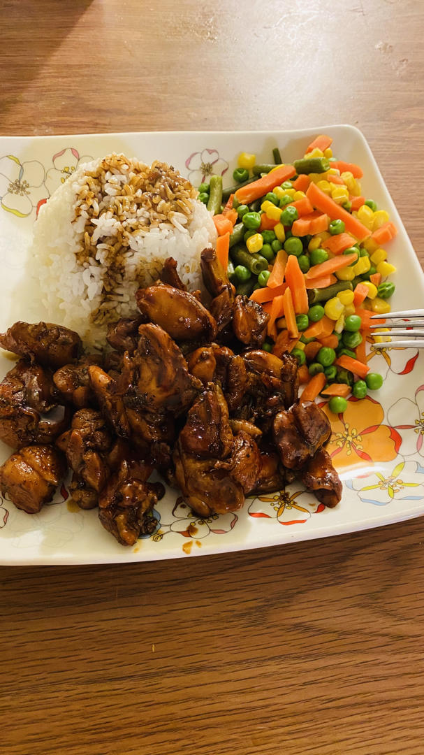 照烧鸡腿饭