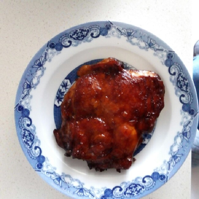 蜜汁黑椒烤鸡腿